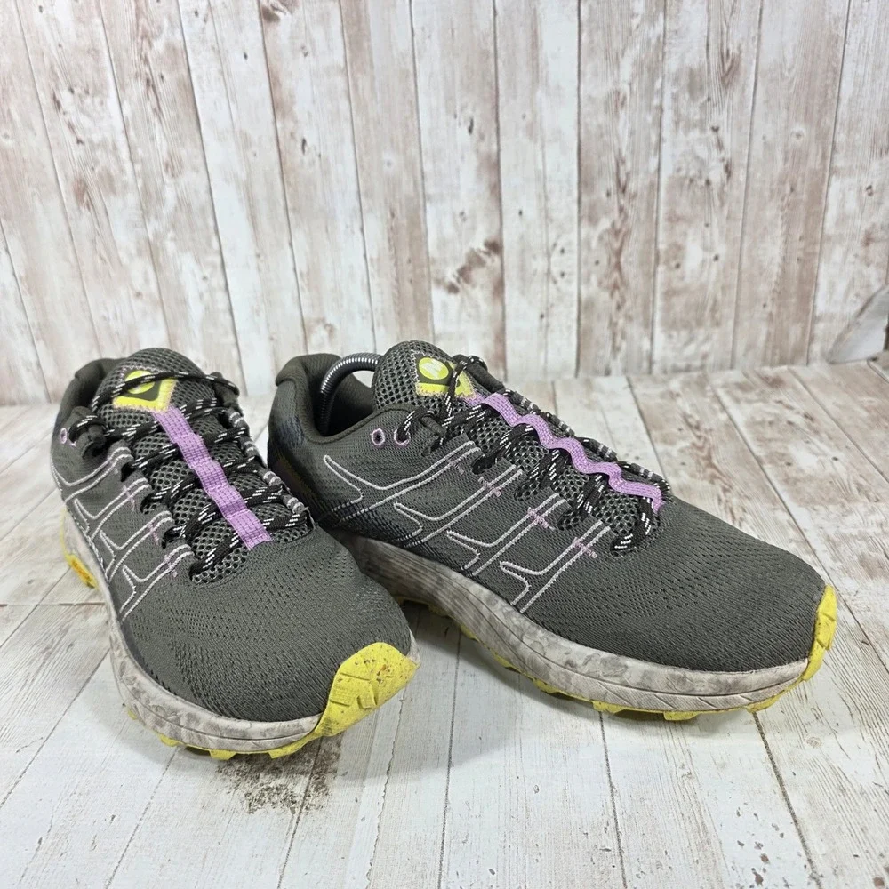 Merrell Moab Flight Womens Trail Running Shoes Olive Green Vibram Size 11